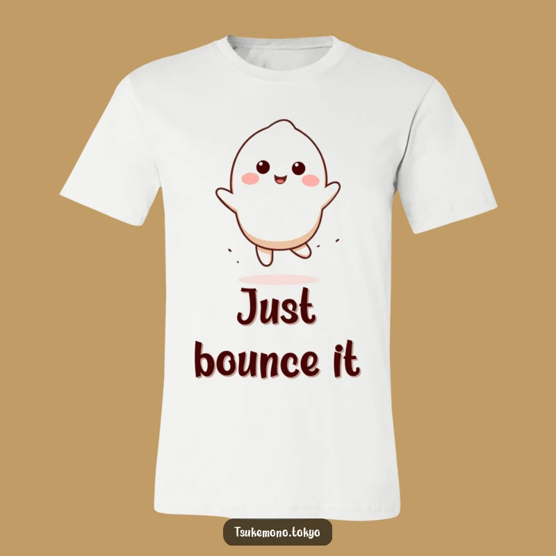 Funny Mochi Bounce T-Shirt - Playful Character Tee, Adorable Apparel and Perfect Funny Gift!